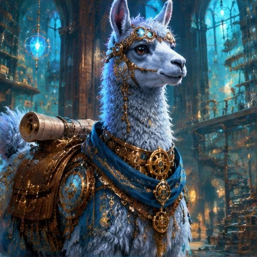 Llama original artwork