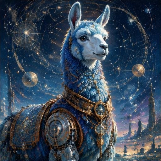 Llama original artwork
