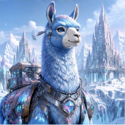 Llama original artwork
