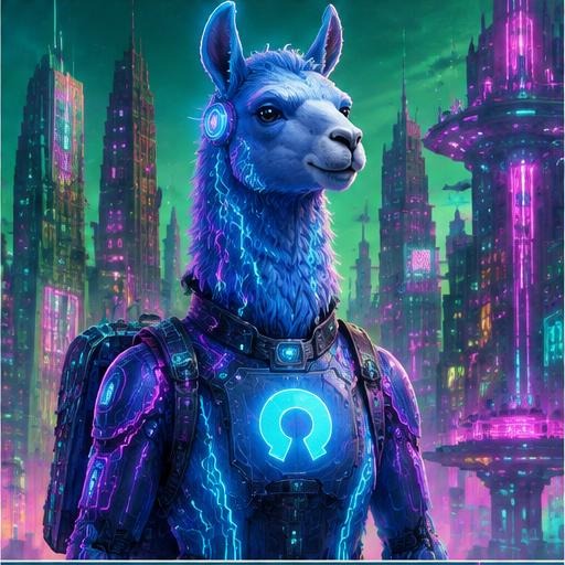 Llama original artwork