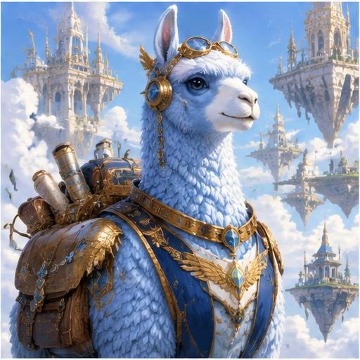 Llama original artwork