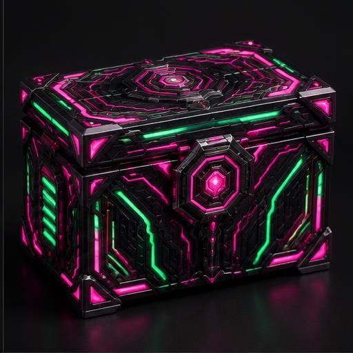 Neon Circuit collector’s box artwork