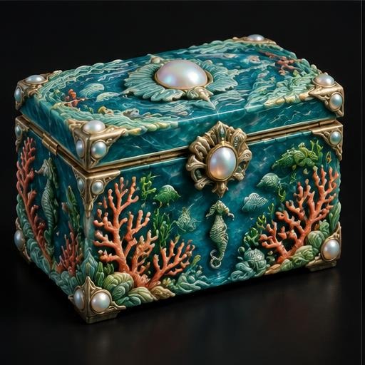 Ocean Depths collector’s box artwork