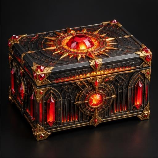 Solar Forge collector’s box artwork